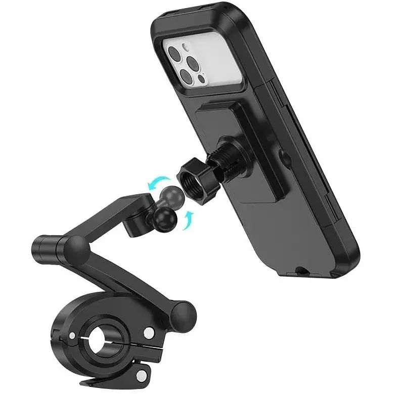 Велотримач для телефону HOCO Rider waterproof bicycle stand CA101 190x100mm base - фото 4