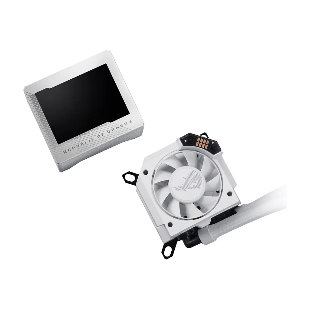 Система рідинного охолодження ASUS ROG Ryujin III 240 ARGB White Edition (90RC00K2-M0UAY0) - фото 5