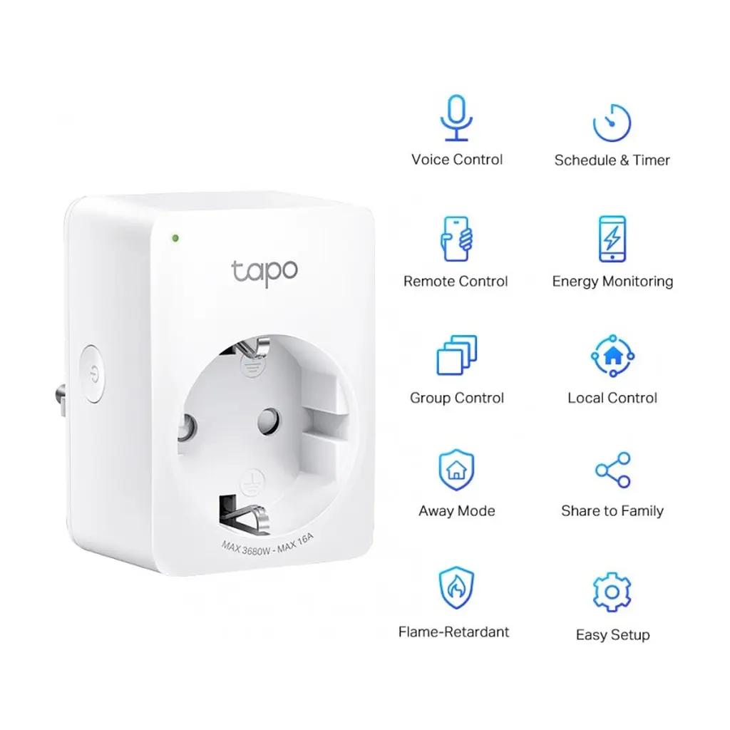 Розумна розетка TP-Link Tapo P110 - фото 2