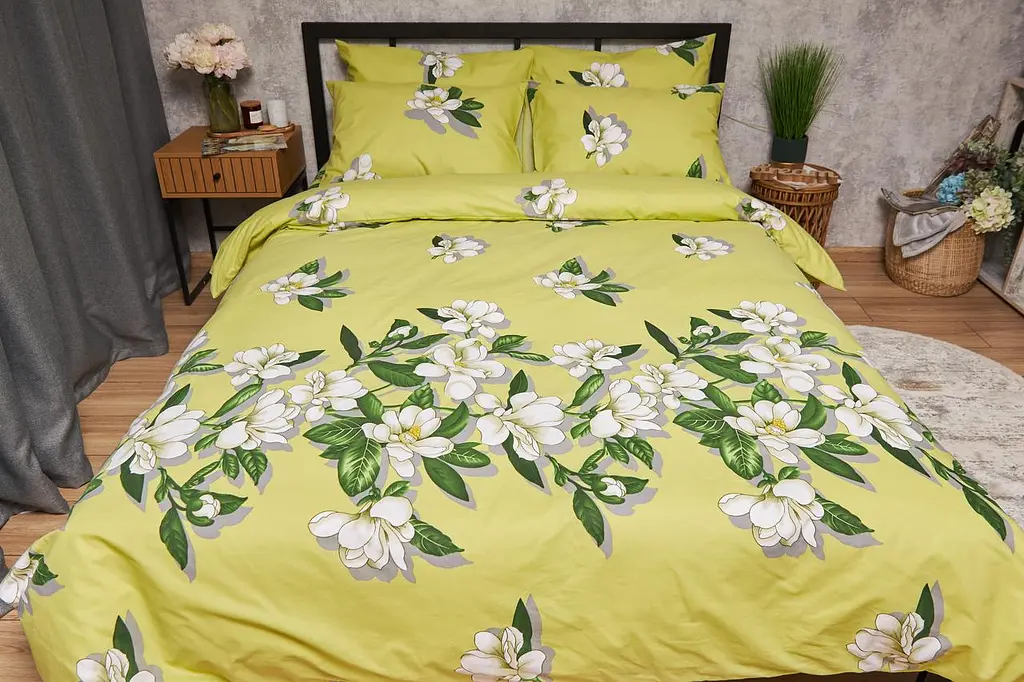 Підковдра Moon&Star Бязь Gold Люкс Wisteria King Size 220x240 см - фото 2