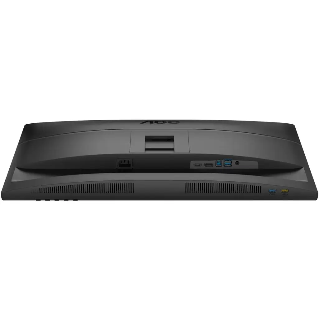 Монітор TFT 27" AOC Q27E4U, QHD, 120Hz, HDMI, DP, USB-hub, HAS, Pivot, колонки, чорний (Q27E4U) - фото 2