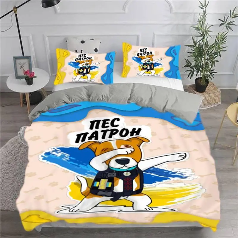 Постільна білизна з плюш-велюру Пес Патрон 2568 12036 215×150 см