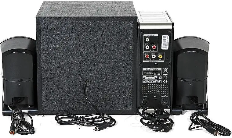 Комп'ютерна акустика Microlab FC-550 2.1 Black - фото 4