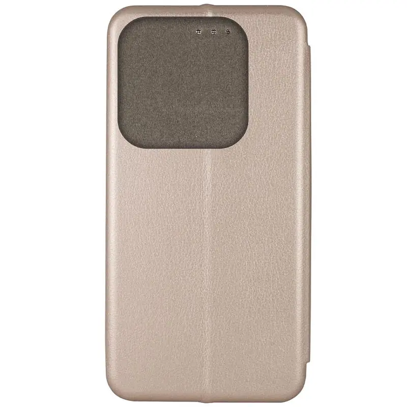 Кожаный чехол-книжка Classy для Realme Note 60 / 60x Золотой - фото 2