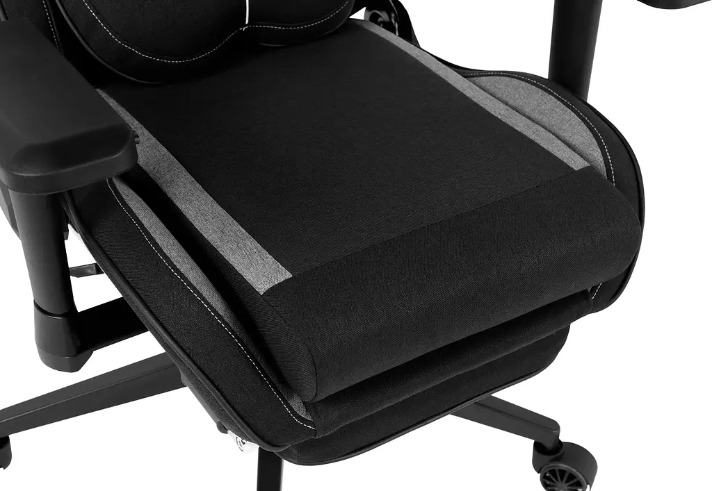Геймерське крісло GT Racer X-2308 Fabric Blac)/Gray (X-2308 Fabric Black/Gray) - фото 5