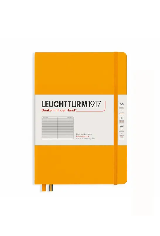 Блокнот Leuchtturm1917 Rising Colours Середній, Rising Sun, лінія (363388) - фото 7