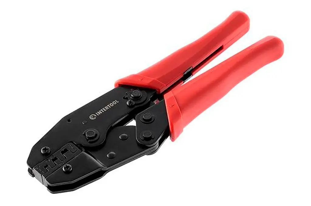 Клещи для обжима контактов Intertool 220 мм 0.5-6 мм² HT-7050 - фото 5