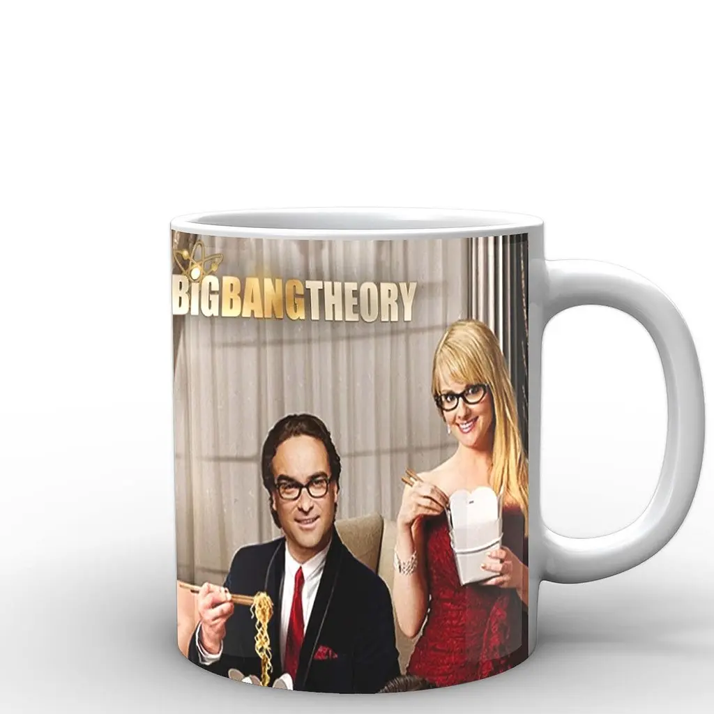 Кружка GeekLand Теория большого взрыва The Big Bang Theory ужин BB.002.34 330 мл белая - фото 3