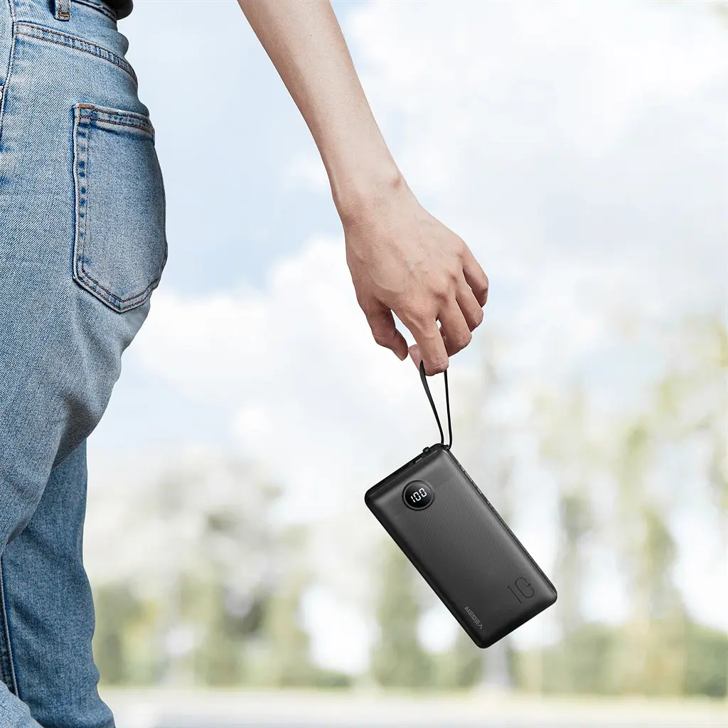 Універсальна мобільна батарея Veger W1116 10000mAh (W1116.чорний) - фото 4