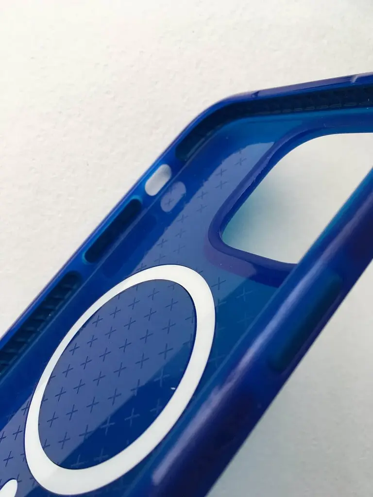 Протиударний чохол Tech21 Evo Check MagSafe для iPhone 14 Pro Max (6.7") Classic Blue - фото 6