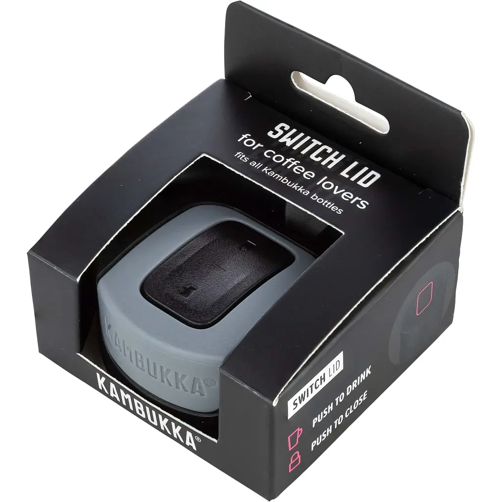 Кришка Kambukka Olympus Switch з технологією Snapclean чорна (L02008) - фото 4