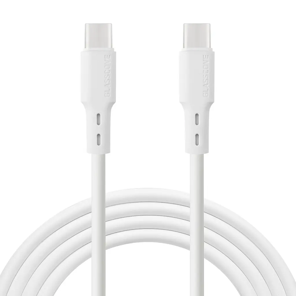Кабель FLEX Type-C- Type-C 60w 1m (GF-CC13WH) Білий