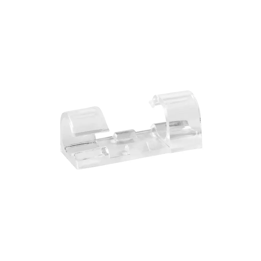 Кліпса кабельна Ø6-8 мм Polax самоклеюча 33х13 мм, 20 шт (37-174) - фото 6