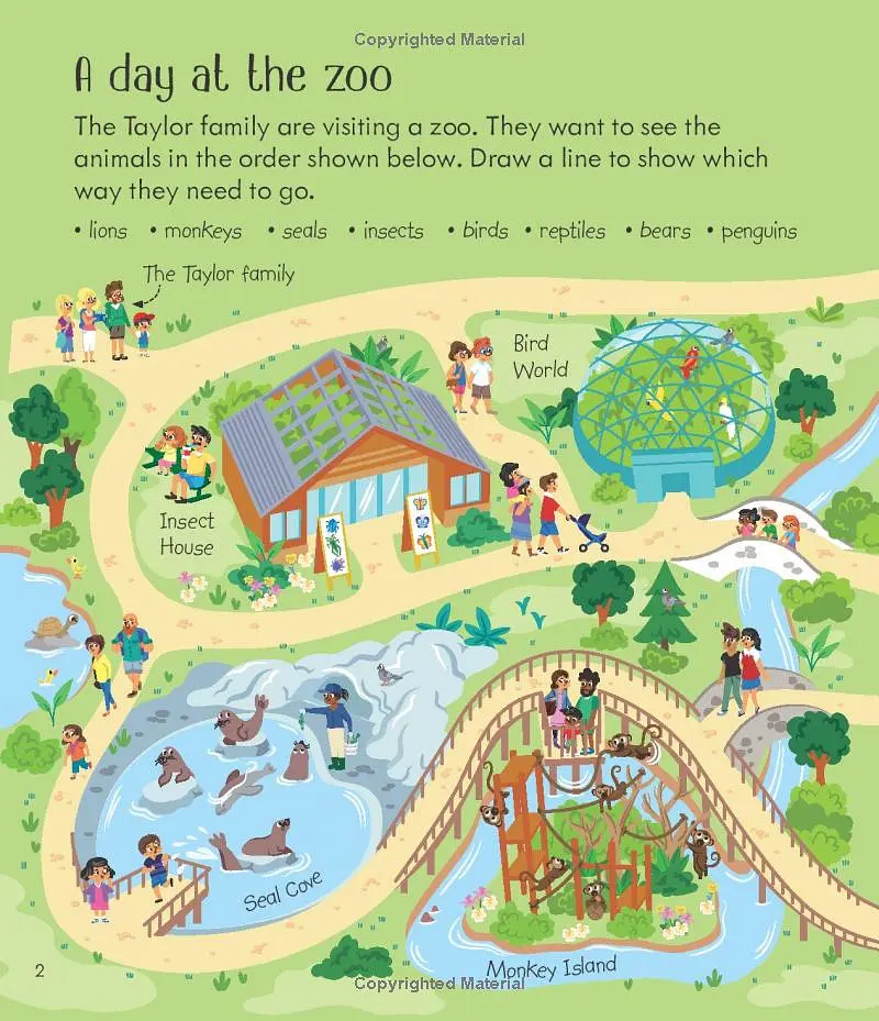 Little Children's Zoo Activity Book - фото 3