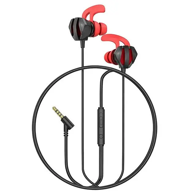 Навушники вакуумні Hoco M105 ігрові Jack 3.5, 1.2м, black - фото 6