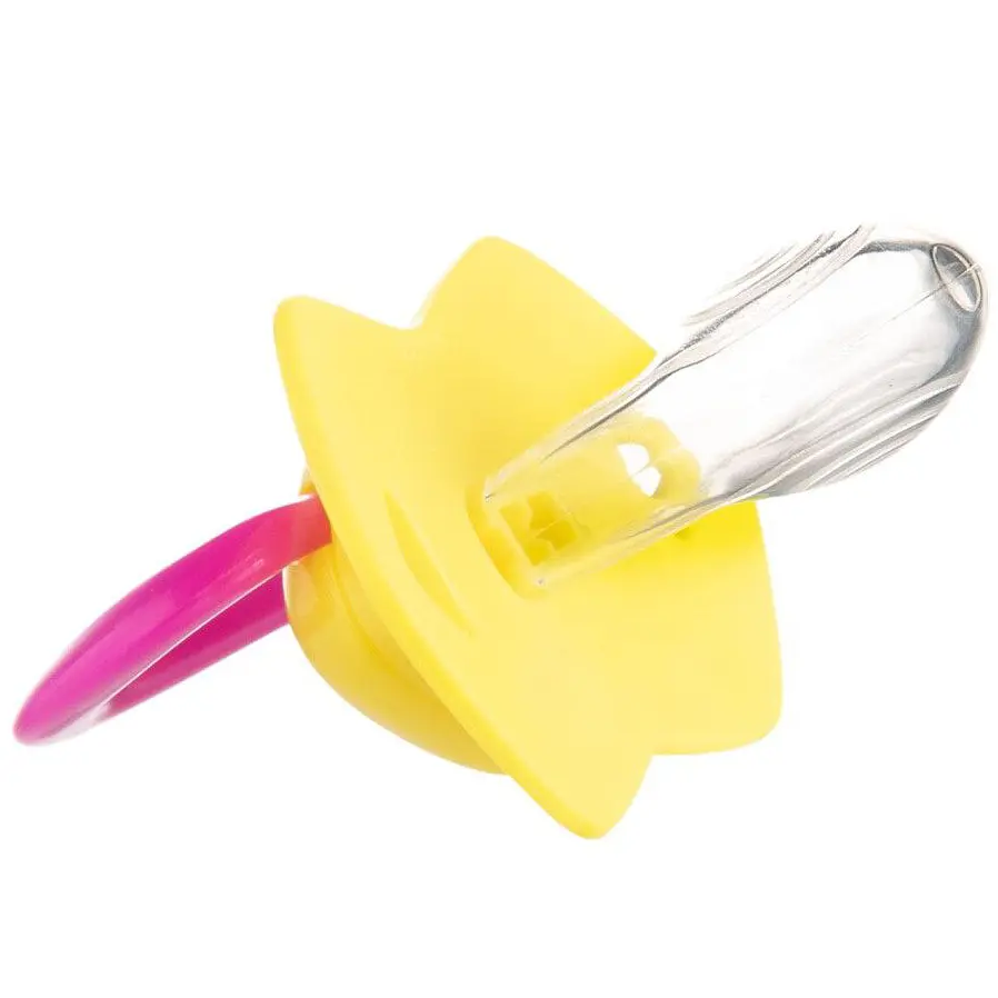 Силіконова симетрична пустушка Canpol babies Neon Love 6-18 міс. 2 шт. рожевий (22/653_pin) - фото 6