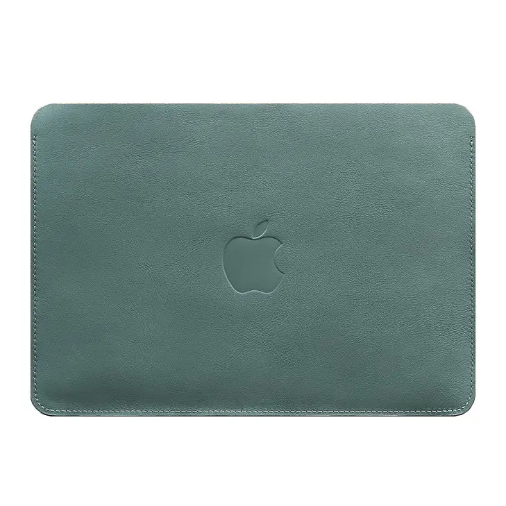 Чохол із натуральної шкіри BlankNote для MacBook 13 дюйм Бірюзовий - фото 4