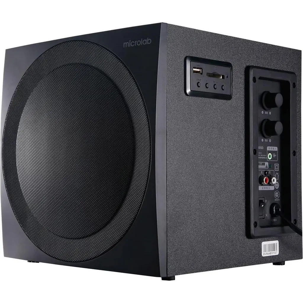 Акустична система Microlab 2.1 M-300U Black (M-300U) - фото 4
