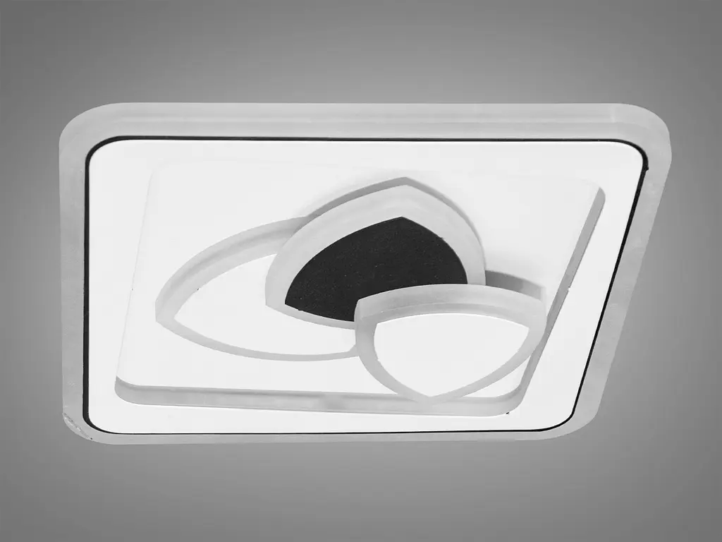 Світильник стельовий LED Diasha 12068 42W, 2310 лм, квадратний 20 см, акрил, мінімалістичний стиль - фото 4