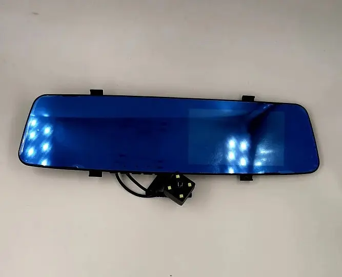 Зеркало заднего вида L502 DVR Видеорегистратор 4,3" 2 камеры - фото 6