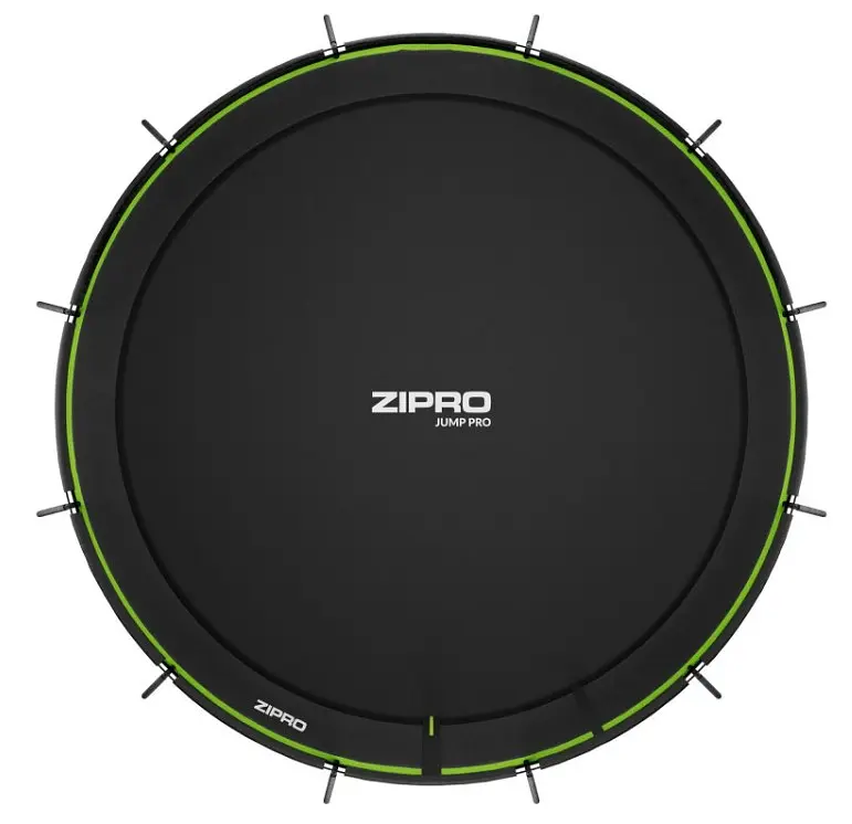 Батут із внутрішньою сіткою Zipro Jump Pro Premium 16 футів 496 см чорно-зелений (5902659843197) - фото 7