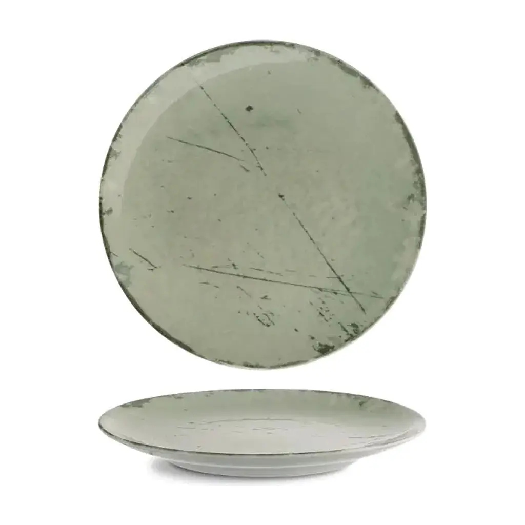 Тарілка G.Benedikt Isabelle кругла 21 см Stone Green (ISC2121-K0010)