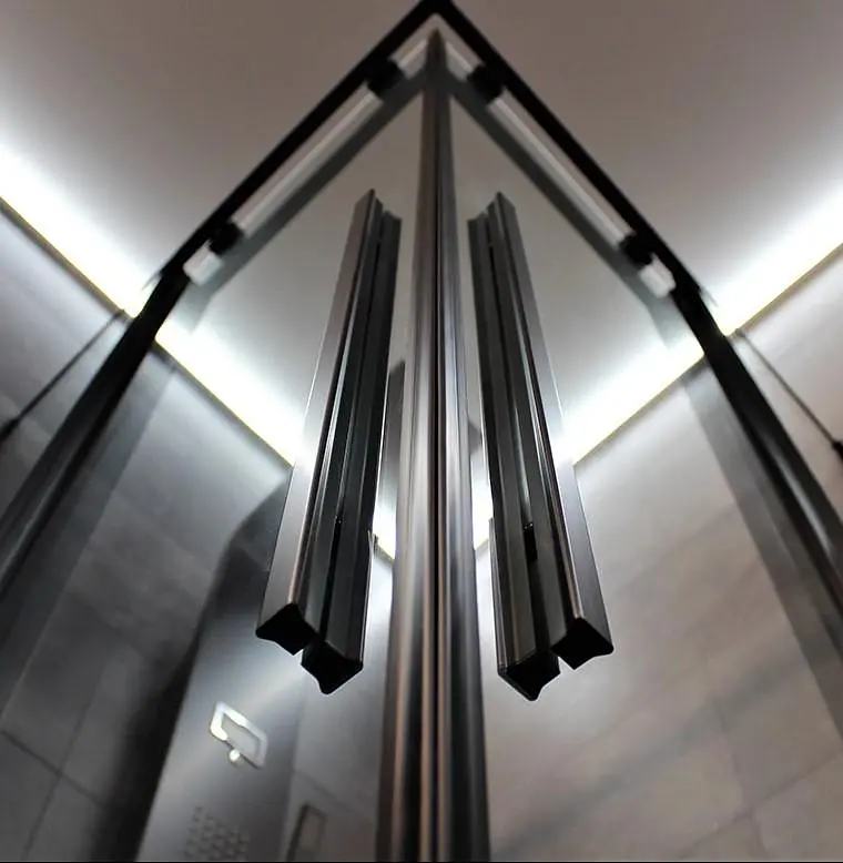 Душова кабіна Dusel DSL194B Black Matt 1000x1000x1900, Чорний матовий, Універсальна, прозрачний, Чорний матовий, 100x100 - фото 10