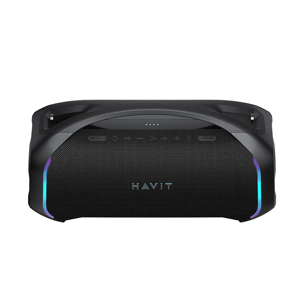 Портативна колонка HAVIT SK910BT (TWO MIC) "Party Blast" 100W IPX6 Black HAVIT (29125-000) - фото 5