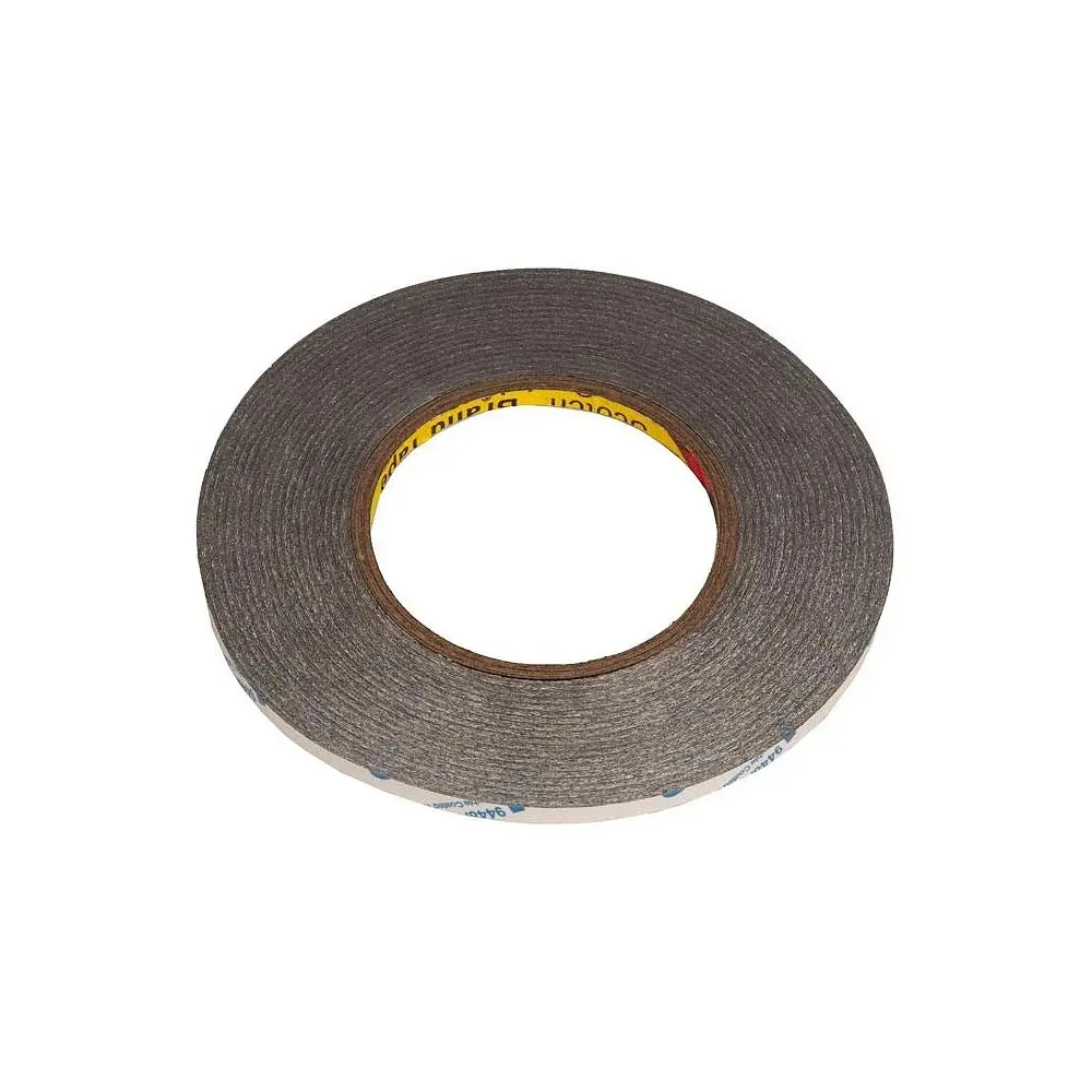 Скотч двосторонній 3M довжина 33м, ширина 3 мм чорний - фото 3