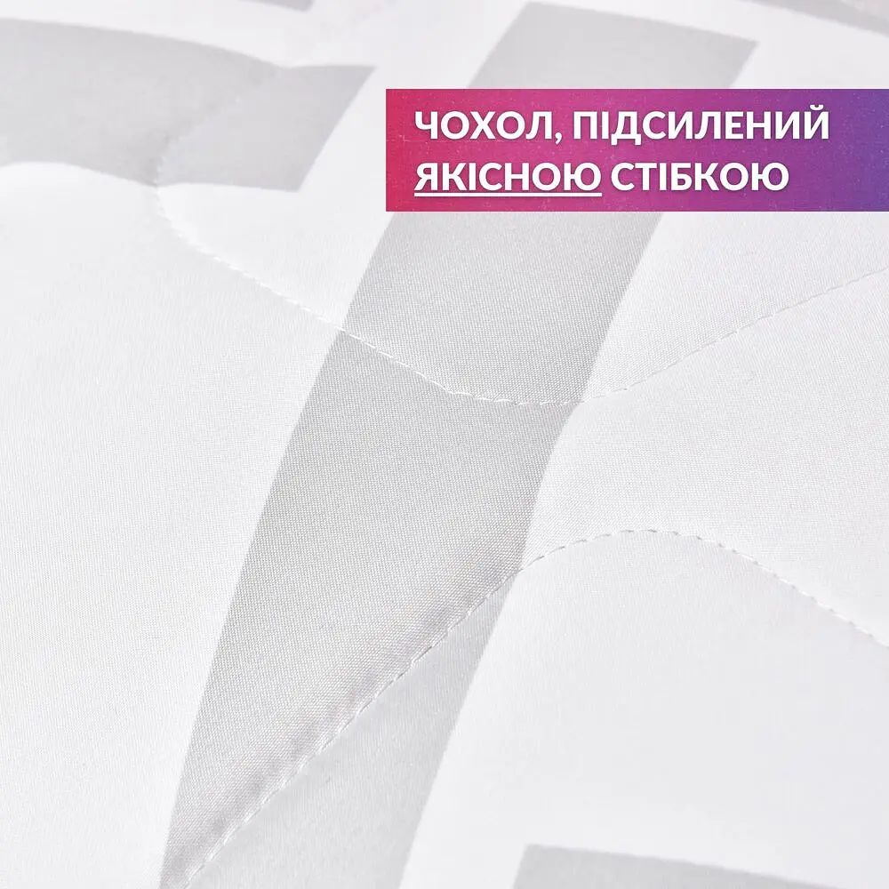 Набор из двух подушек IDEIA 50x70 - Elegantly на молнии искусственный пух бело-серый - фото 6