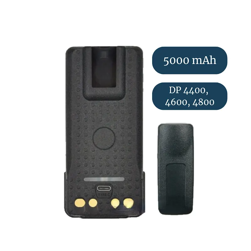Акумулятор для рації Motorola DP4400/4600/4800, PMNN4409BR (5000 mAh), type-c Premium - фото 2