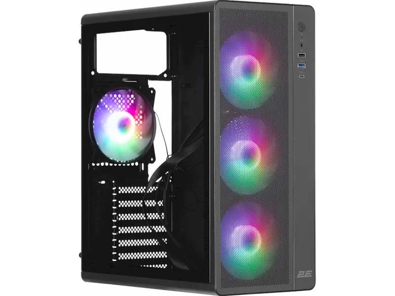 Корпус 2E Credo Plus V510B Black (V510B) - фото 2