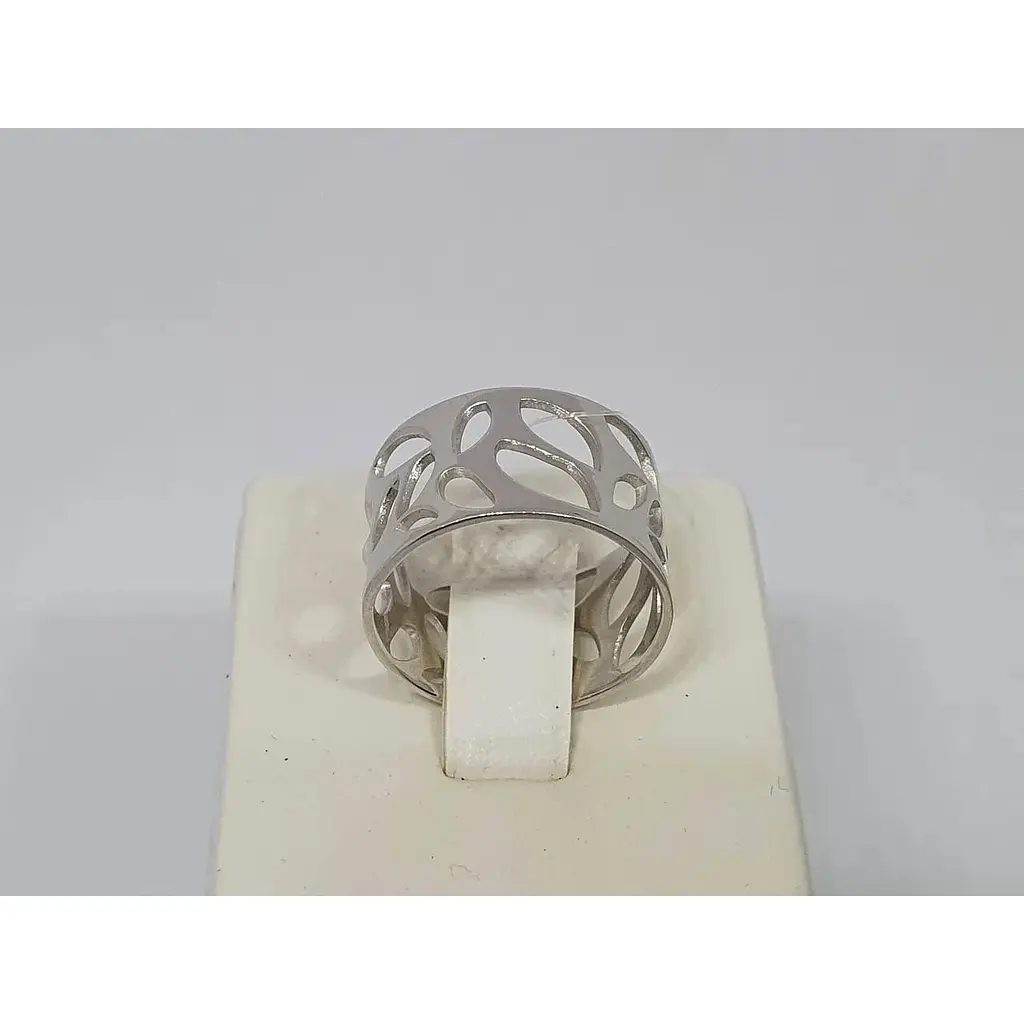 Серебряное незамкнутое кольцо Qvaliz. 90101320ГЛЯН 18 - фото 2