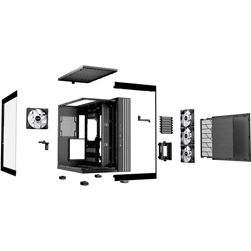 Корпус be quiet! Light Base 600 LX Tempered Glass Black (BGW67) [134581] - фото 6