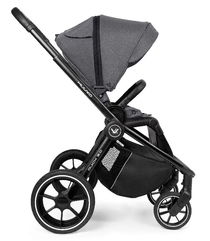 Универсальная коляска Muuvo 2в1 Quick 3.0 Iron Graphite (KM2V1Q3.0IG) - фото 2