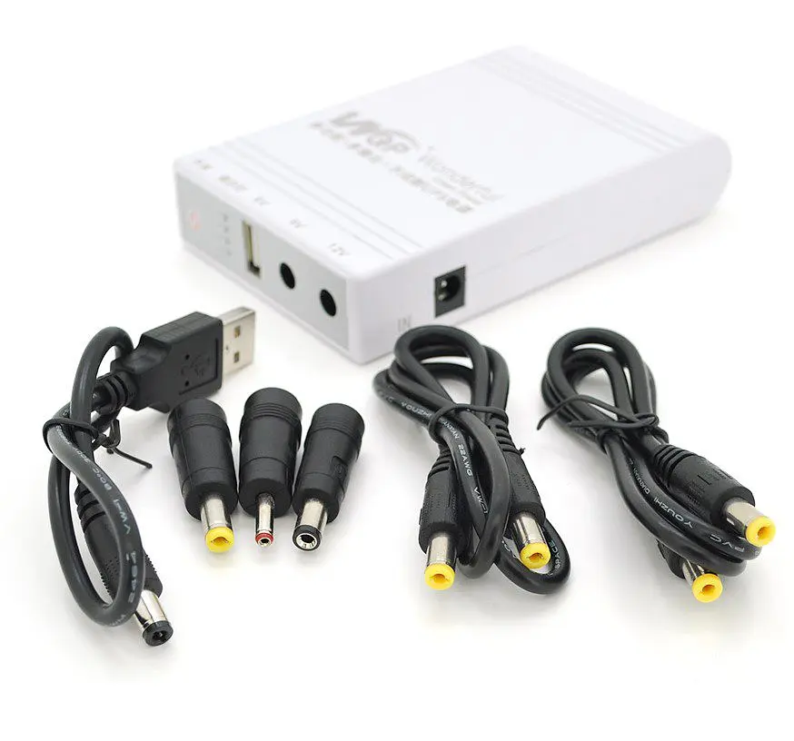 UPS ИБП бесперебойное питание для роутера/терминала PON WGP 5V/9V/12V 1A 10400mAh - фото 2