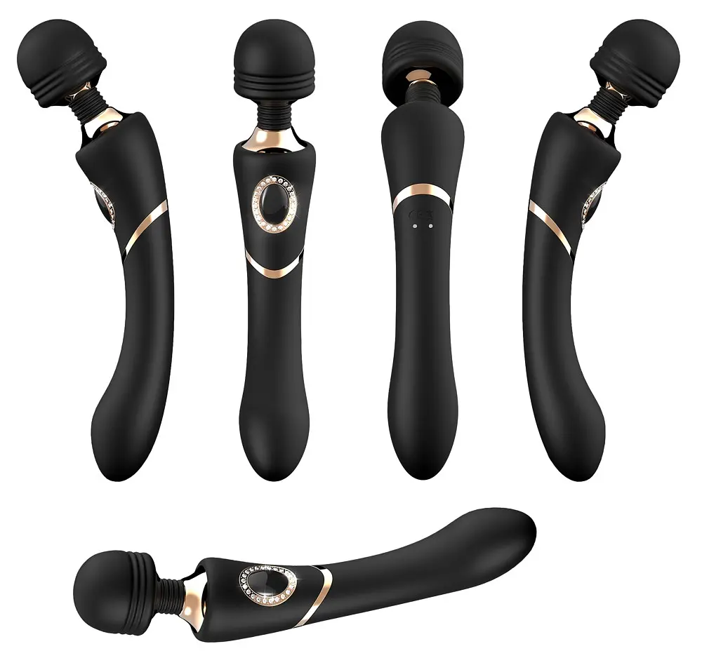 Вібромасажер Cleopatra Wand Massager чорний - фото 7