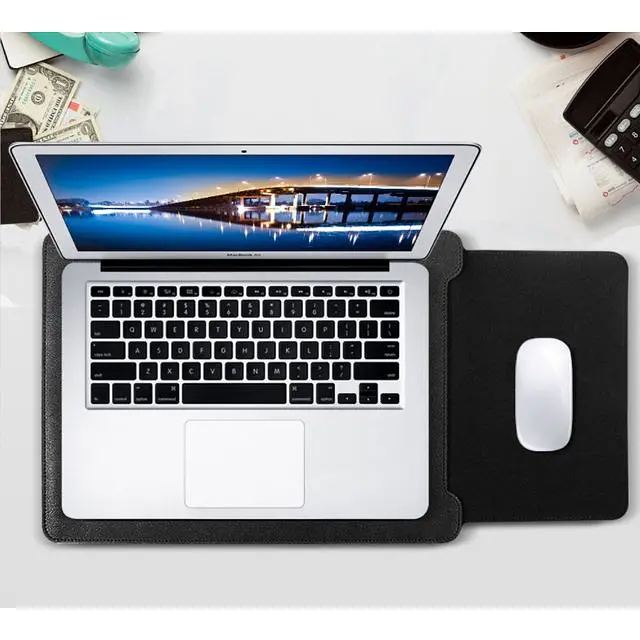 Чохол-конверт DK Leather 4в1 Envelope Kit для Apple MacBook Pro 15" 2008-2012 (A1286) (09683) red - фото 5