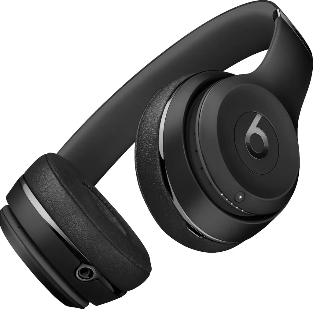 Навушники Beats Solo3 Wireless Headphones - The Beats Icon Collection (Matte Black) MX432ZM/A - фото 4