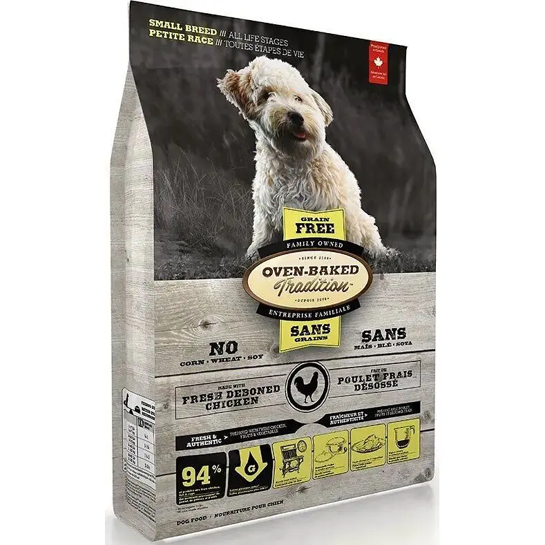 Сухой корм для собак малых пород Oven-Baked Tradition, беззерновий, из свежего мяса курицы, 5,67 кг - фото 2