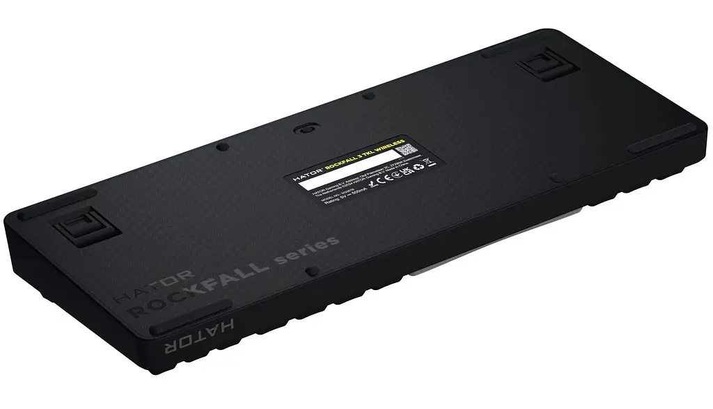 Клавіатура HATOR Rockfall 3 Mecha TKL Wireless Orange ENG (Англ.) ISO Black (HTK850EU) - фото 5