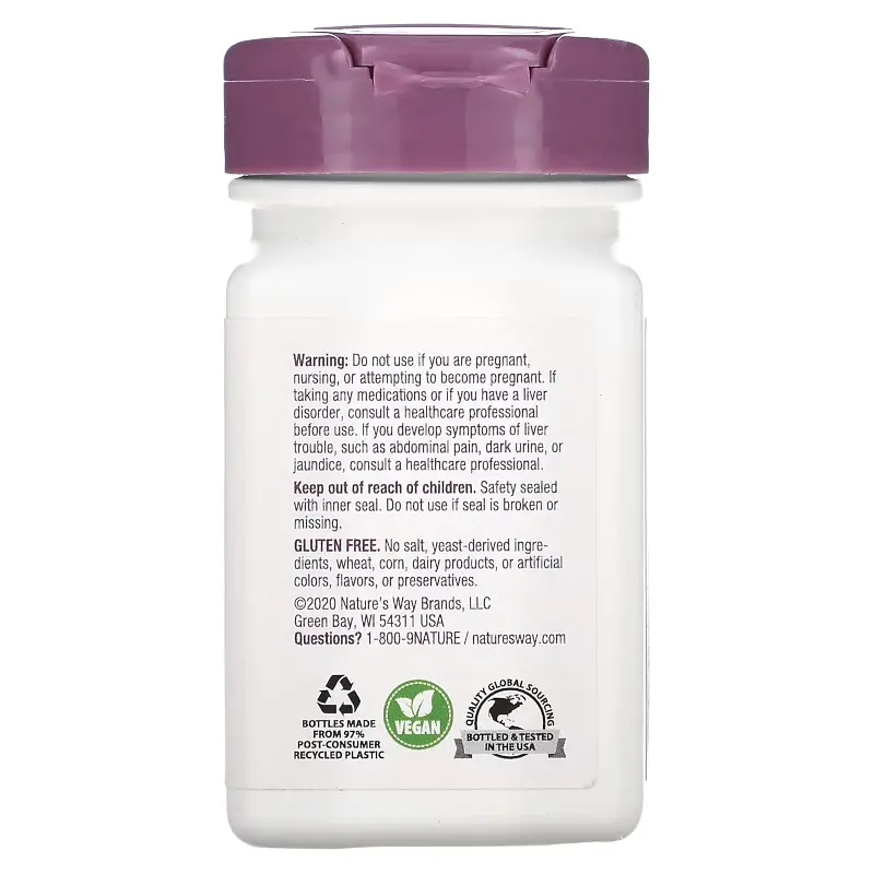 Натуральна добавка Nature's Way EstroSoy Menopause Relief Blend, 60 вегакапсул - фото 4