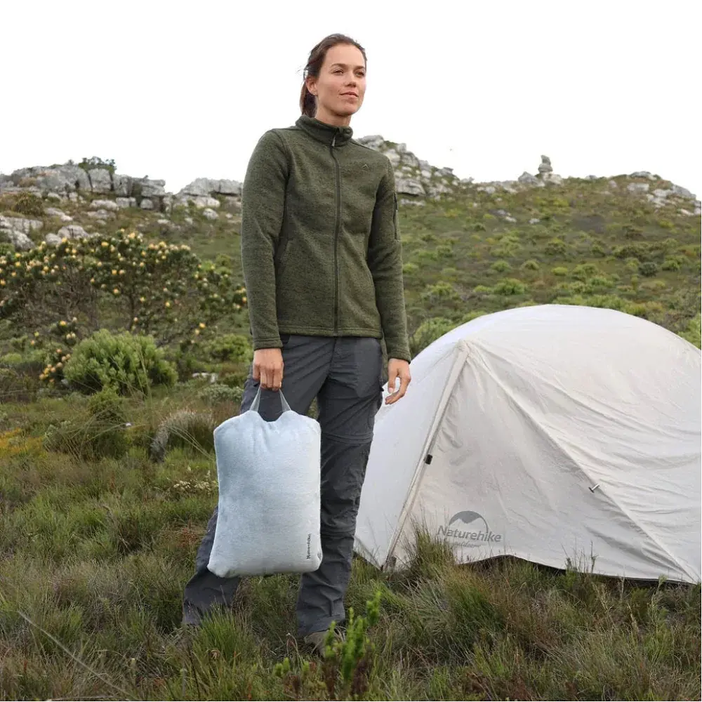 Спальний мішок Naturehike CNK2300SD022 with Pillows Light Grey - фото 6