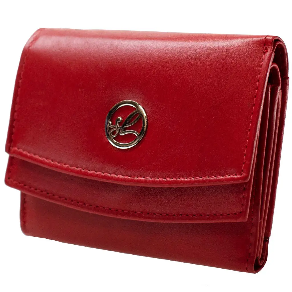 Гаманець жіночий шкіряний Semi Line RFID Red (P8274-2) - фото 7