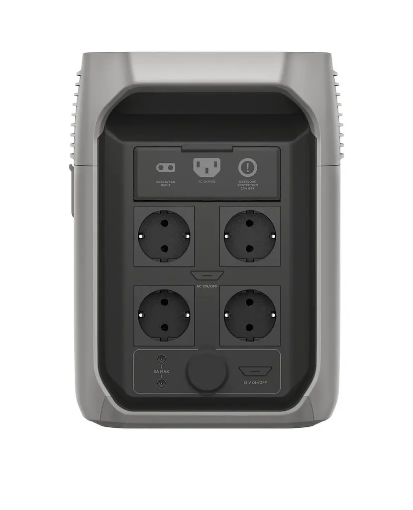 Зарядна станція EcoFlow Delta 3 1500 євро розетки (EFDelta1500-EU) - фото 2
