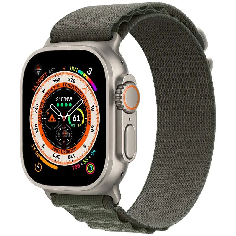 Браслет Alpine Loop G-Hook Apple Watch 42/44/45/46/49mm M/L Green (00000059153_2)