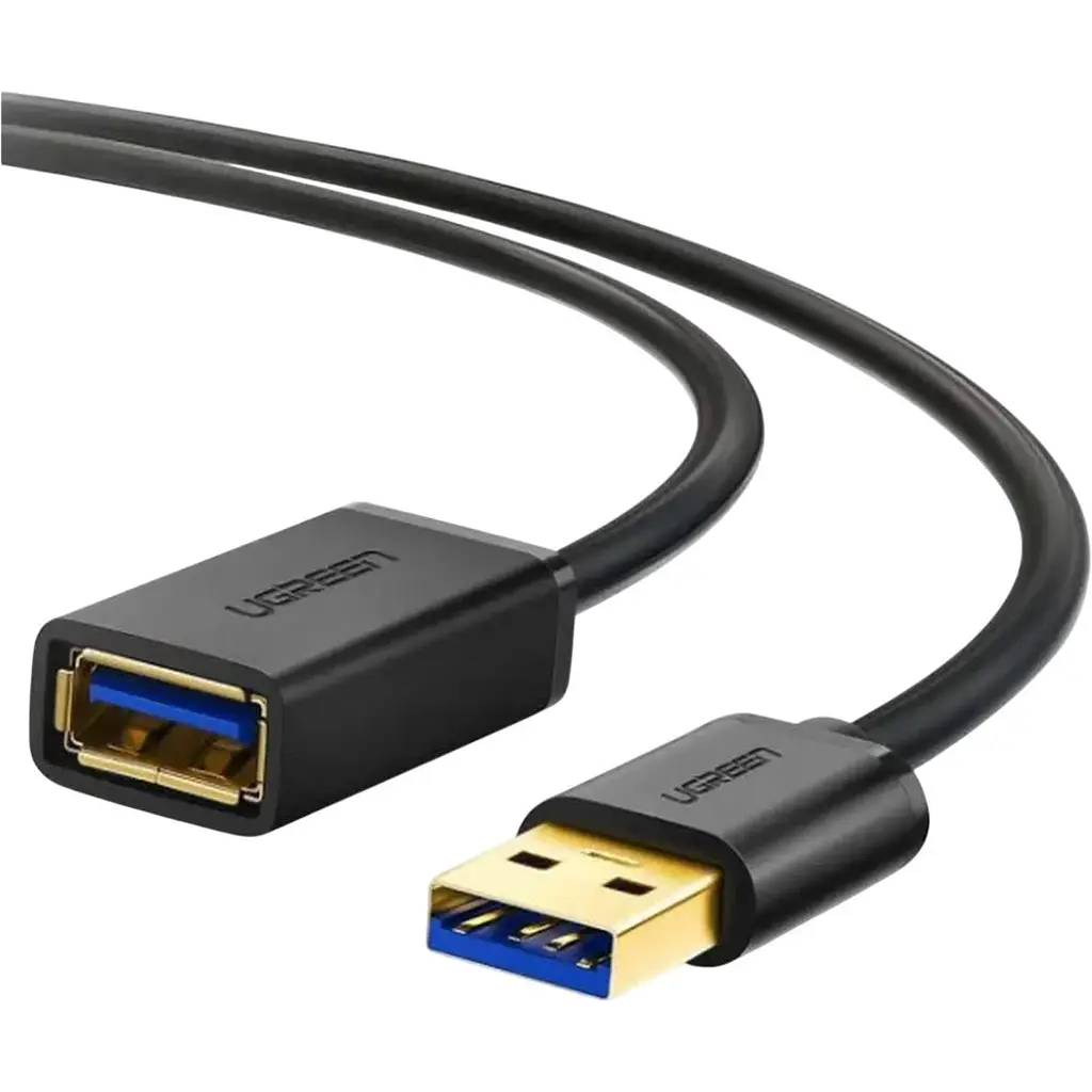 Кабель-подовжувач Ugreen US129 USB-A 3.0 Extension Male 2m Black (10373) [170065] - фото 4