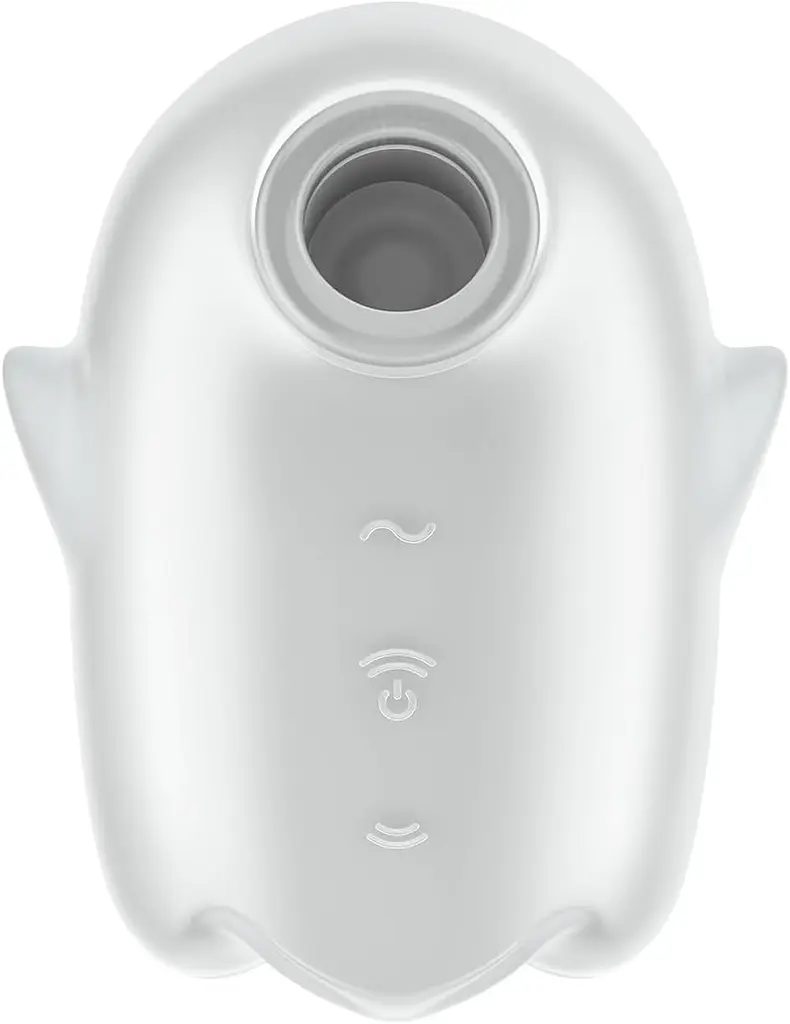 Вакуумний стимулятор Satisfyer Glowing Ghost White - фото 6