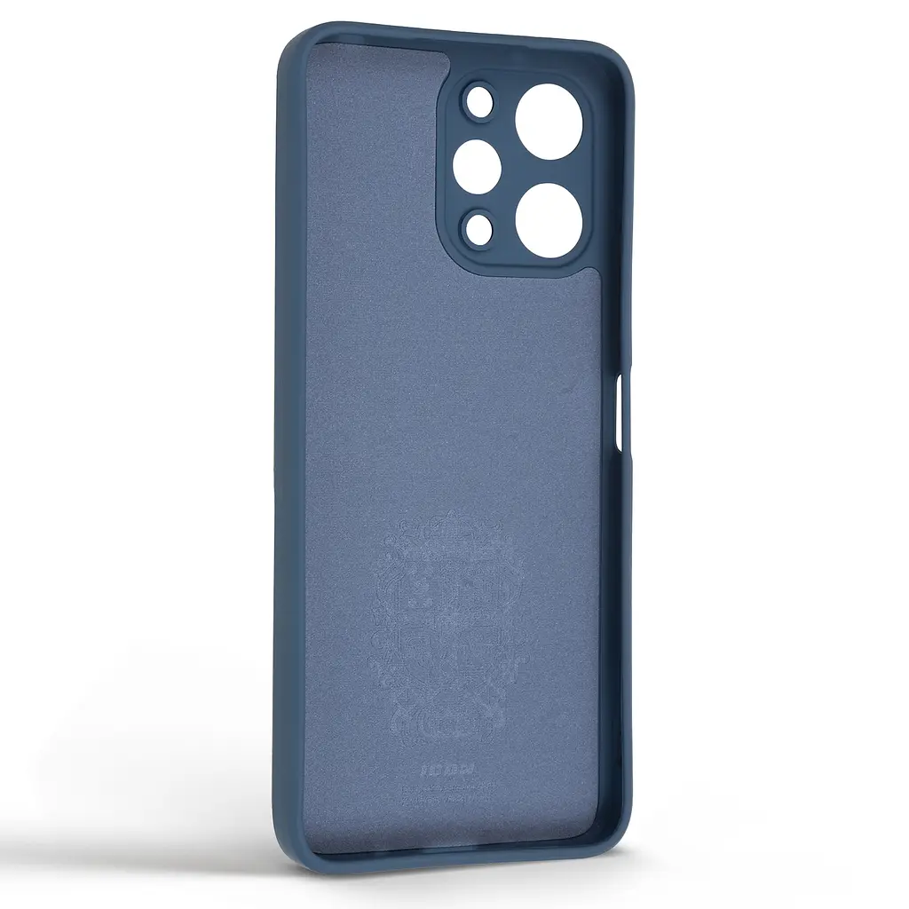 Силиконовый чехол для Xiaomi Redmi 12 4G, Icon Ring, синий, панель-накладка, с кольцом-подставкой на 360°, противоударный, возможность использования магнитных держателей, ArmorStandart (ARM68817) - фото 2