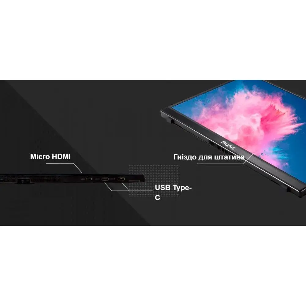 Портативний монітор ProArt Display PA148CTV (90LM06E0-B01170) [91510] - фото 13